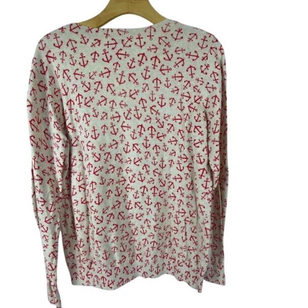 Old Navy Anchor 100% Cotton Crew Neck Sweater Women's Large.‎ - Picture 2 of 9